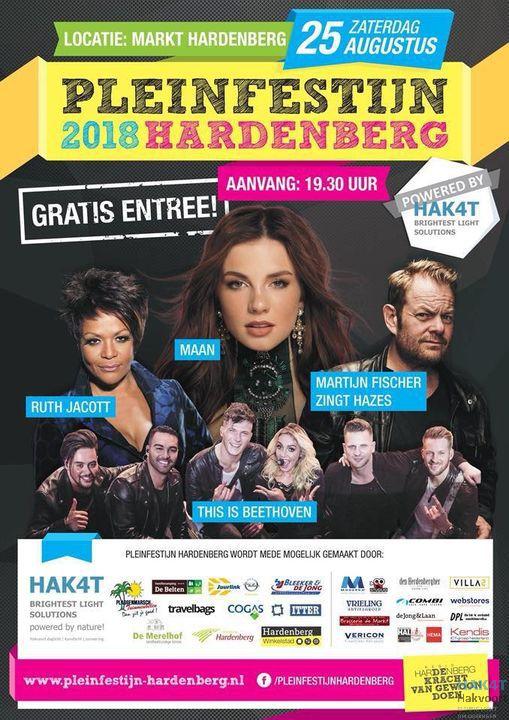Hak4t Pleinfestijn 2018 Hardenberg poster